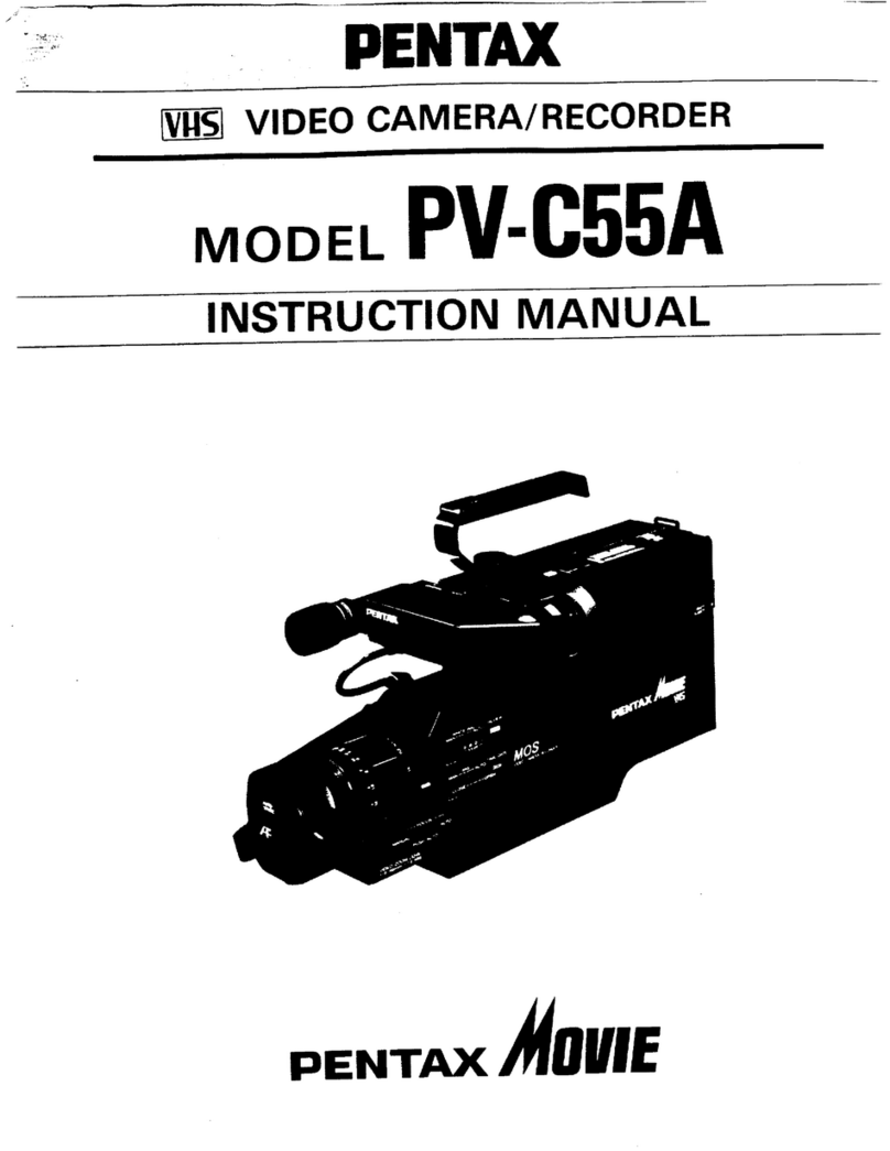 Pentax PV-C55A User manual