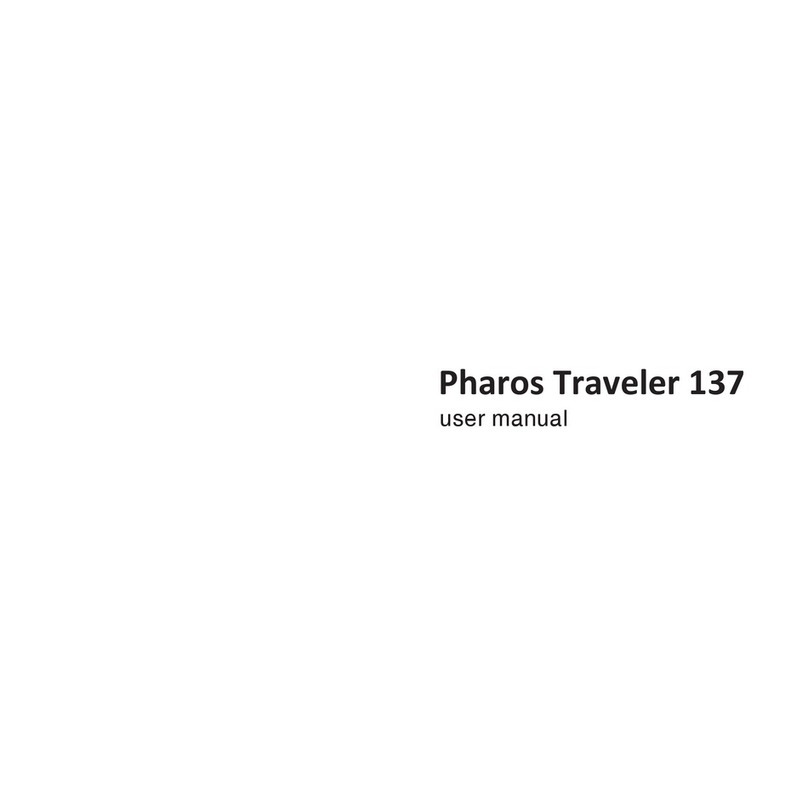 Pharos Traveler 137E User manual