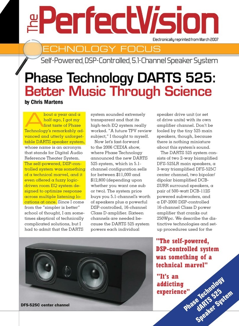 Phase Technologies dARTS DCB-1.0-LR User manual