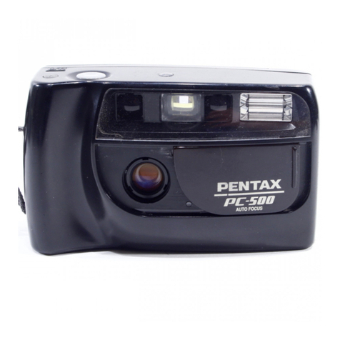 Pentax PC-500 DATE User manual
