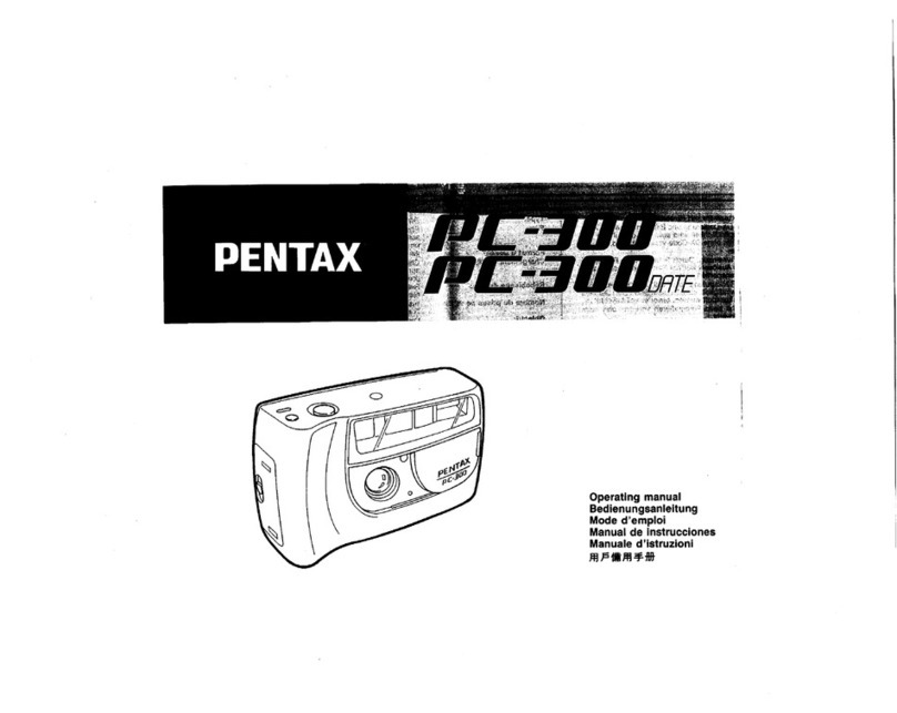 Pentax PC-300 DATE User manual Pentax PC-300 DATE User manual