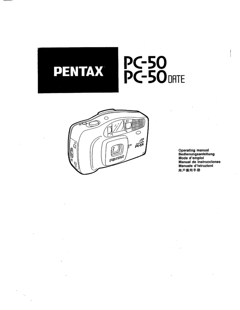 Pentax PC-50 DATE User manual