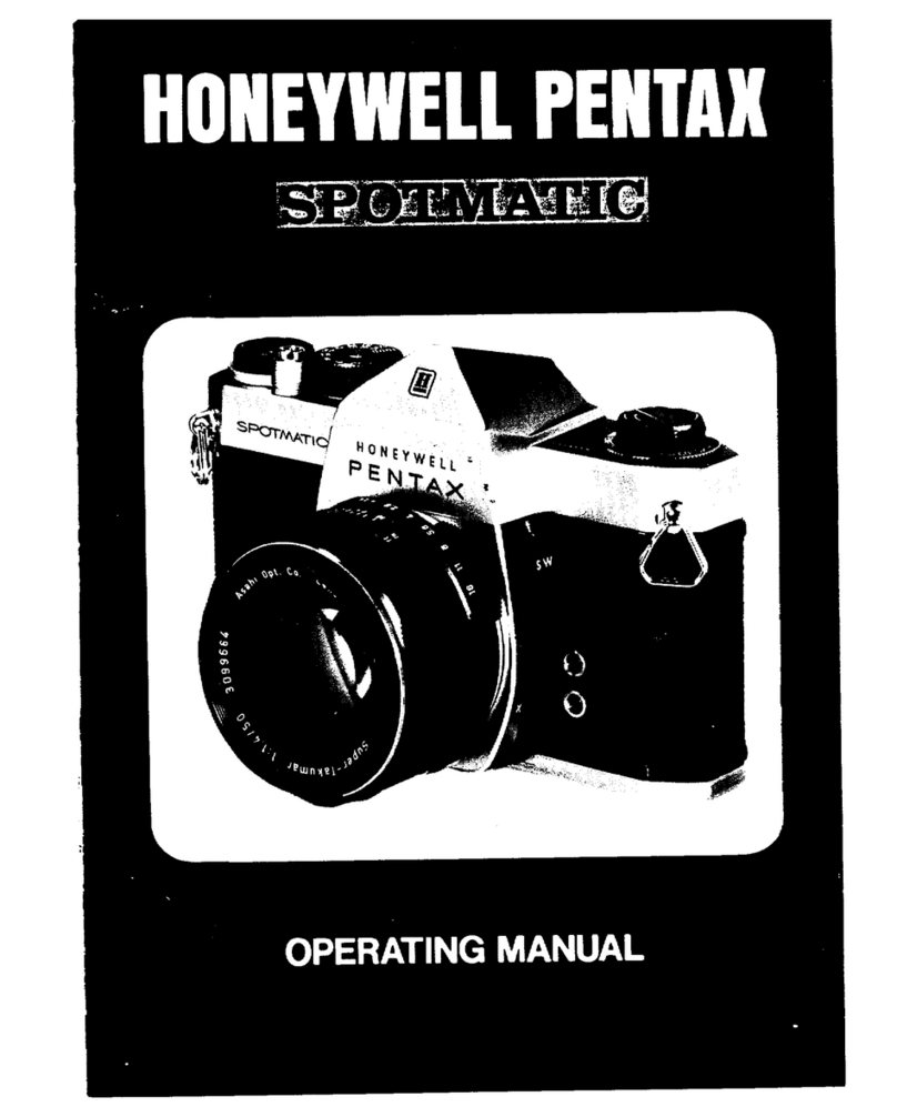 Pentax Spotmatic User manual
