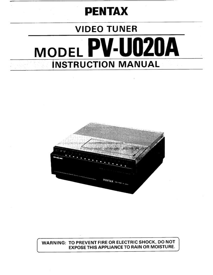 Pentax PV-U020A User manual