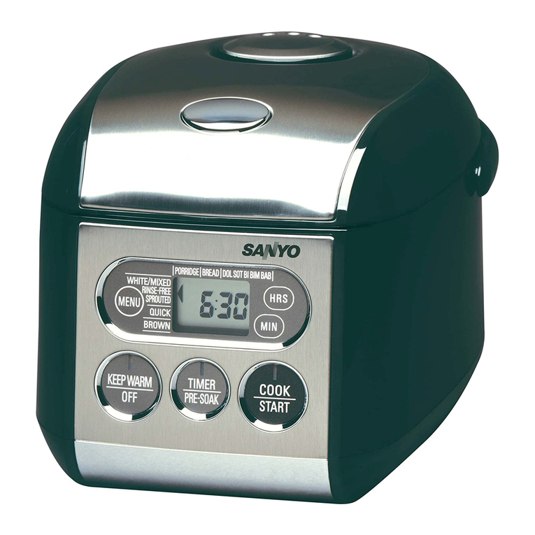 Sanyo ECJ-S35K - 3-1 Micro-Computerized Rice Cooker... instruction manual Sanyo ECJ-S35K - 3-1 Micro-Computerized Rice Cooker... instruction manual