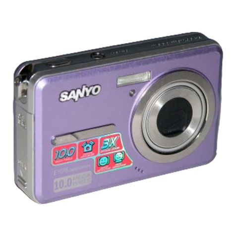 Sanyo VPC-E1075 - 10-Megapixel Digital Camera User manual