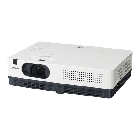 Sanyo PLC-XD2200 User manual