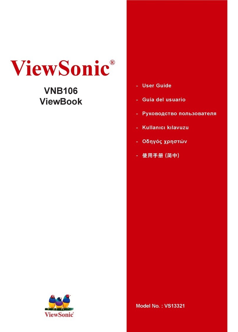 ViewSonic VNB106 User manual