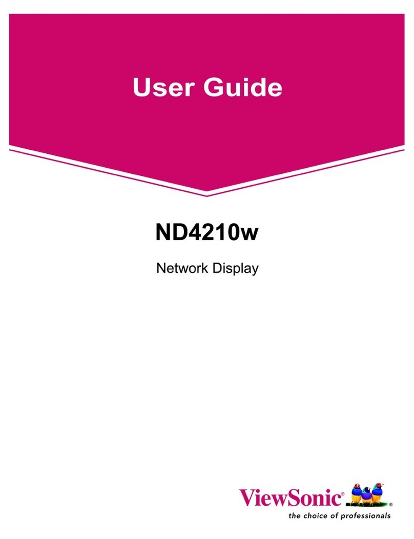 ViewSonic ND4210w User manual