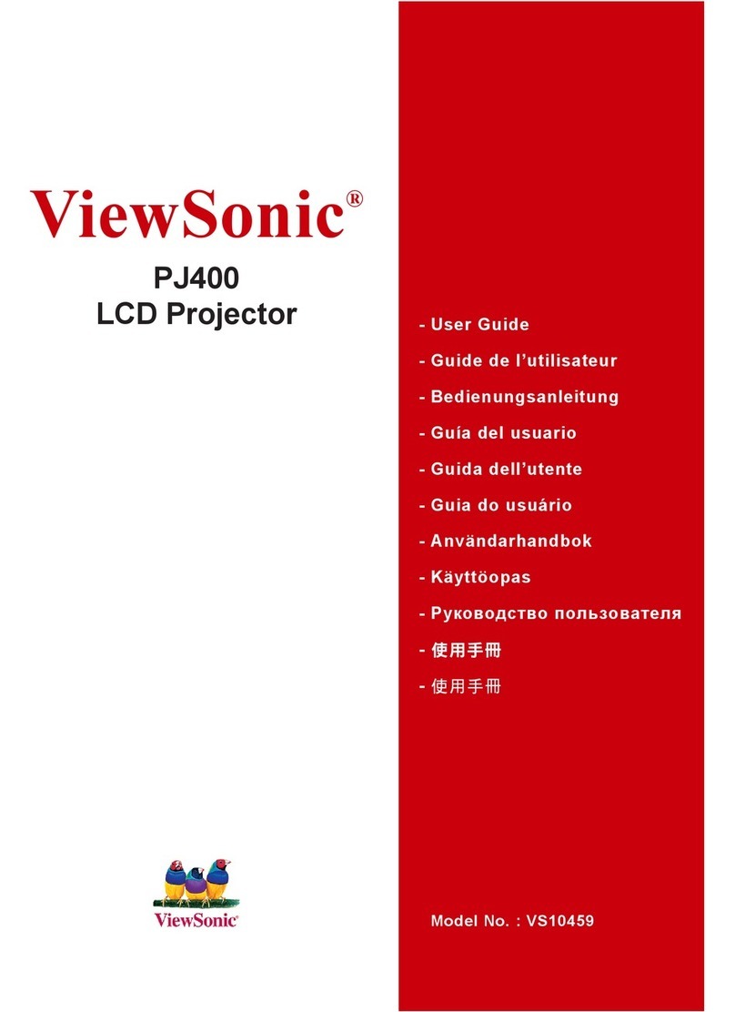 ViewSonic PJ400-2 user guide