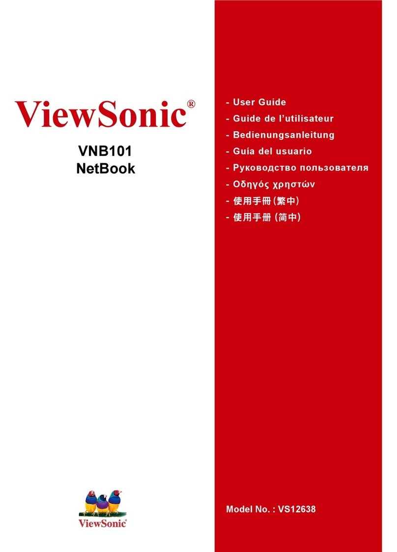 ViewSonic VNB101 User manual