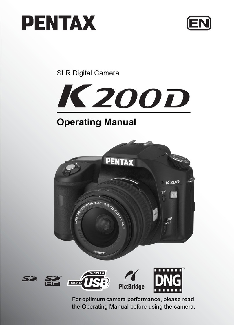 Pentax K200D - Digital Camera SLR User manual