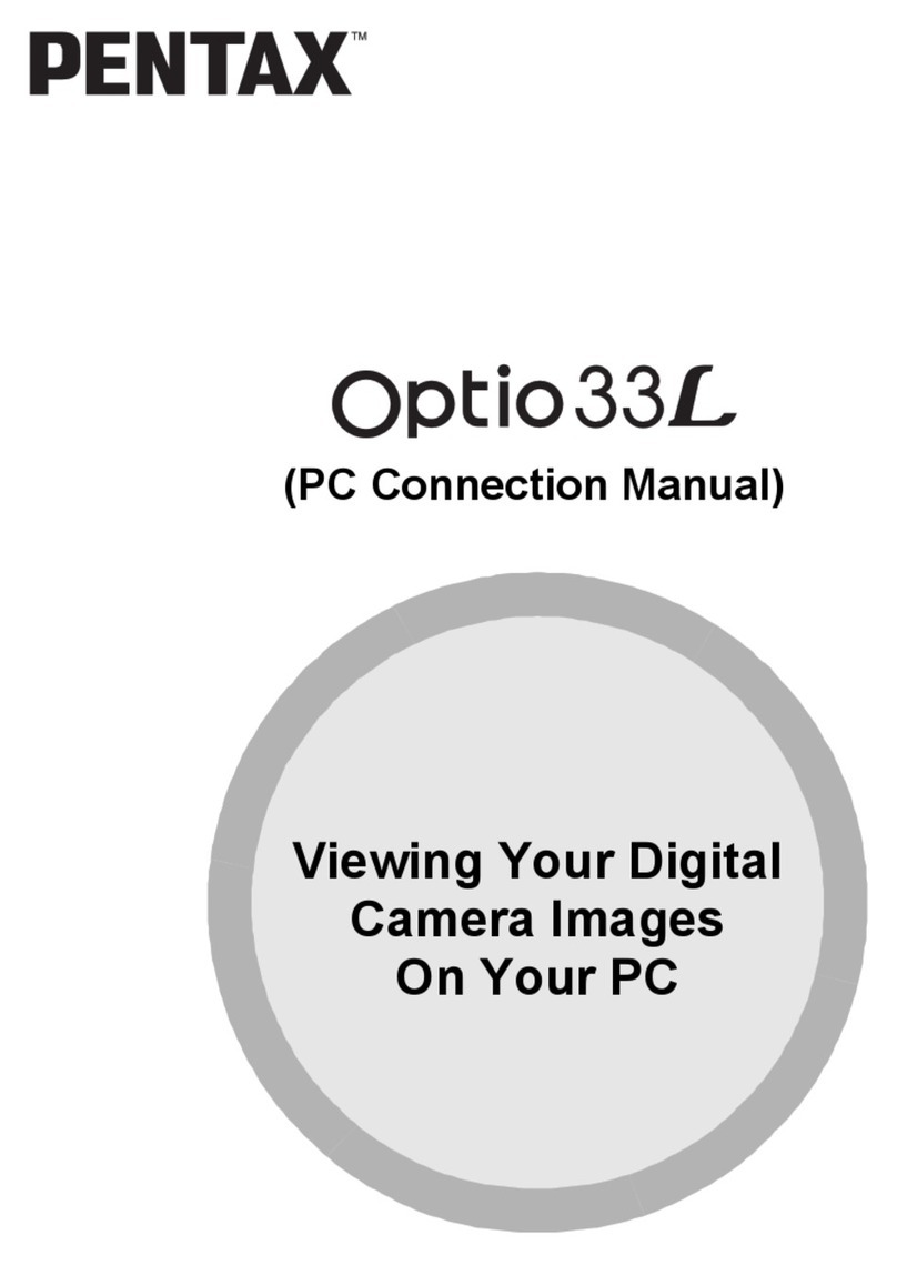 Pentax Optio 33L Connection manual