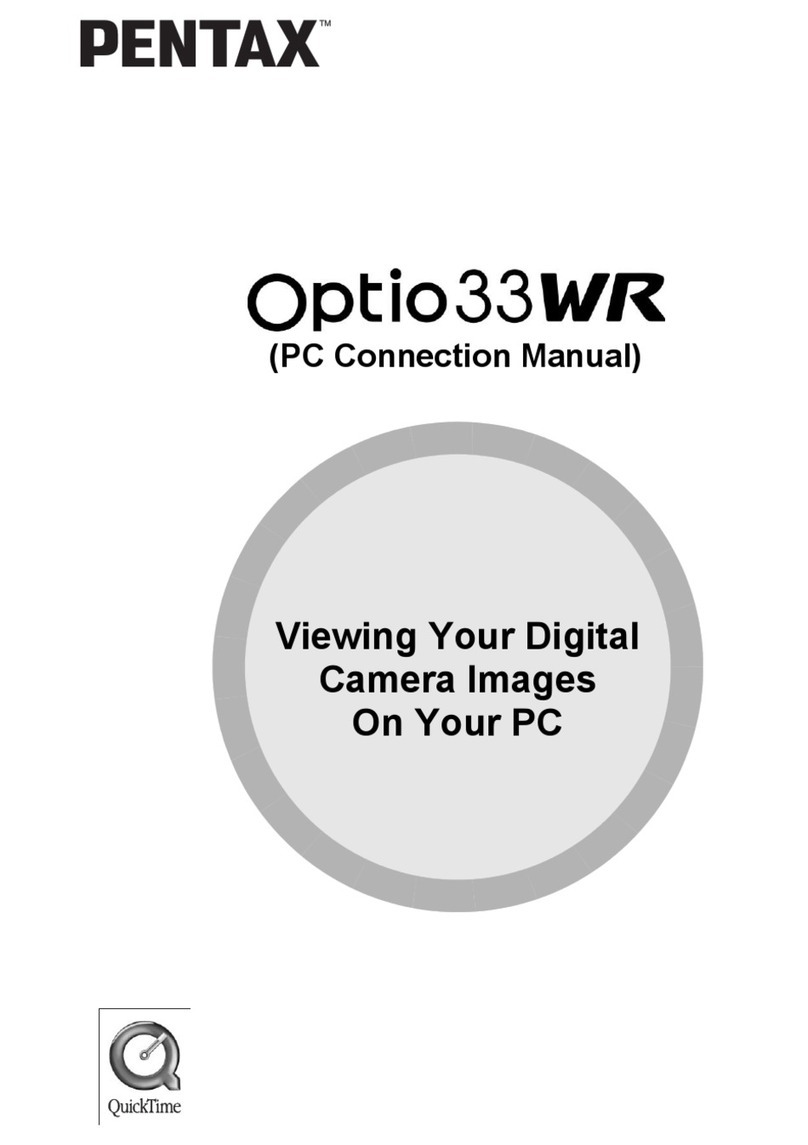 Pentax 33WR - Optio 3.2MP All-Weather Digital... Connection manual