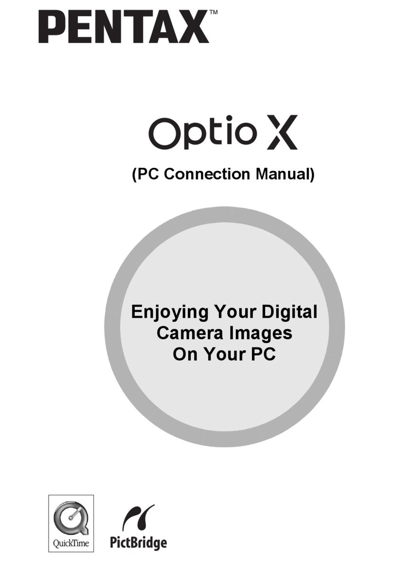 Pentax Optio Optio X Connection manual