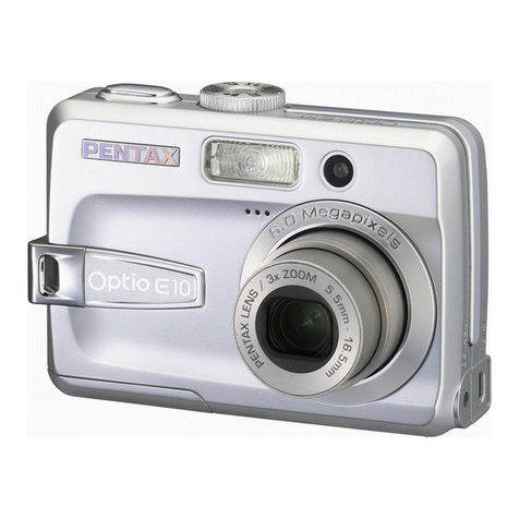 Pentax Optio E10 User manual