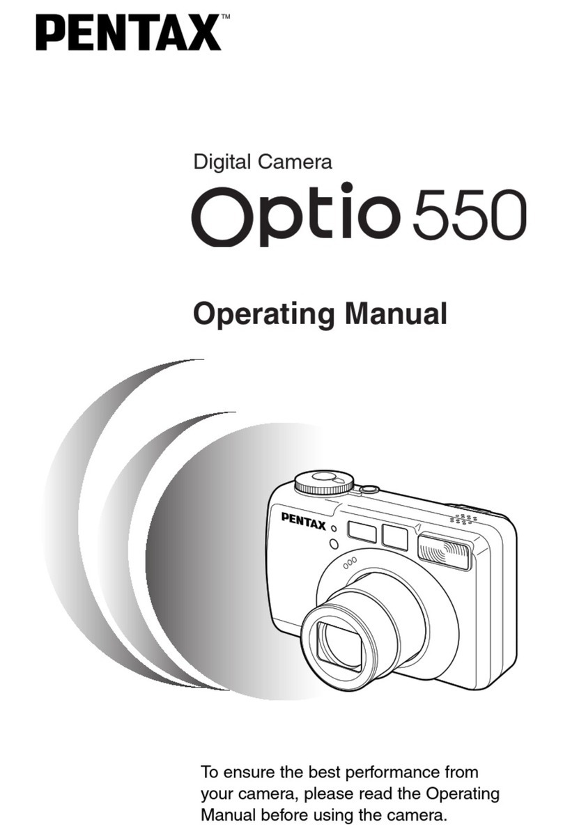 Pentax OPTIO 550 User manual