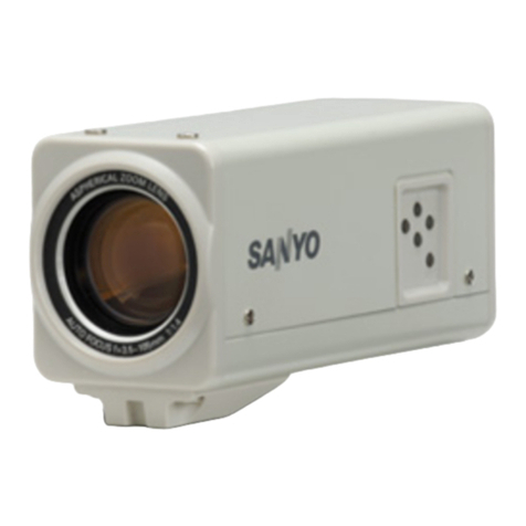 Sanyo VCC-ZM500P User manual