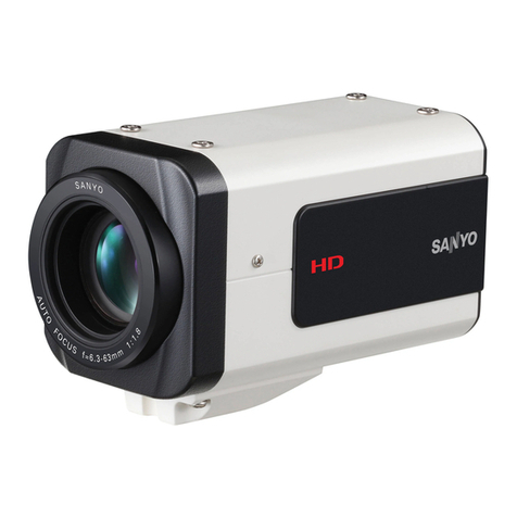 Sanyo VCC-HD4600P User manual