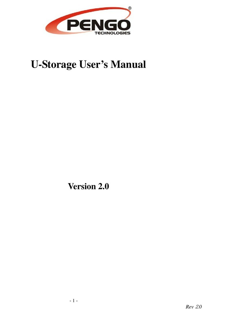 Pengo U-Storage User manual
