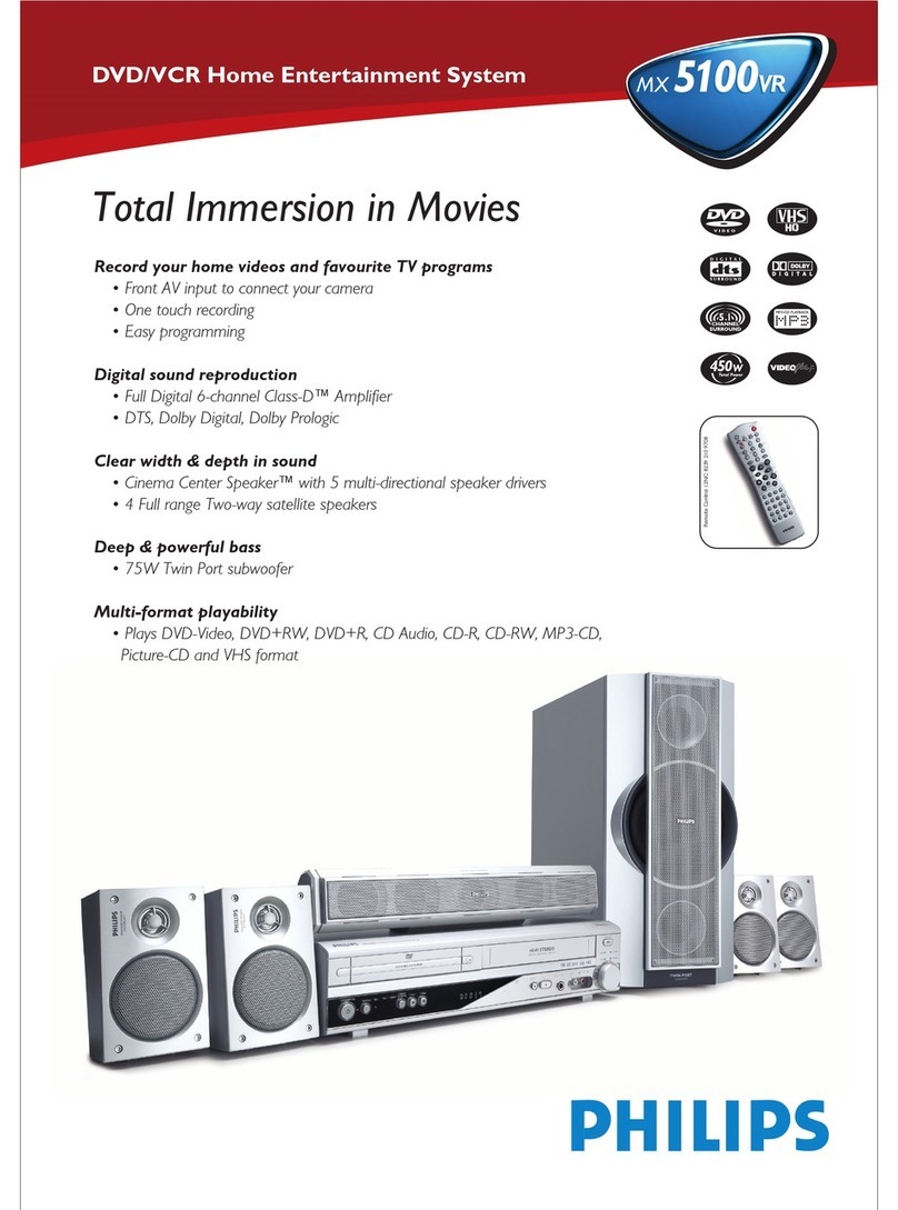 Philips ShowView MX5100VR Specifications