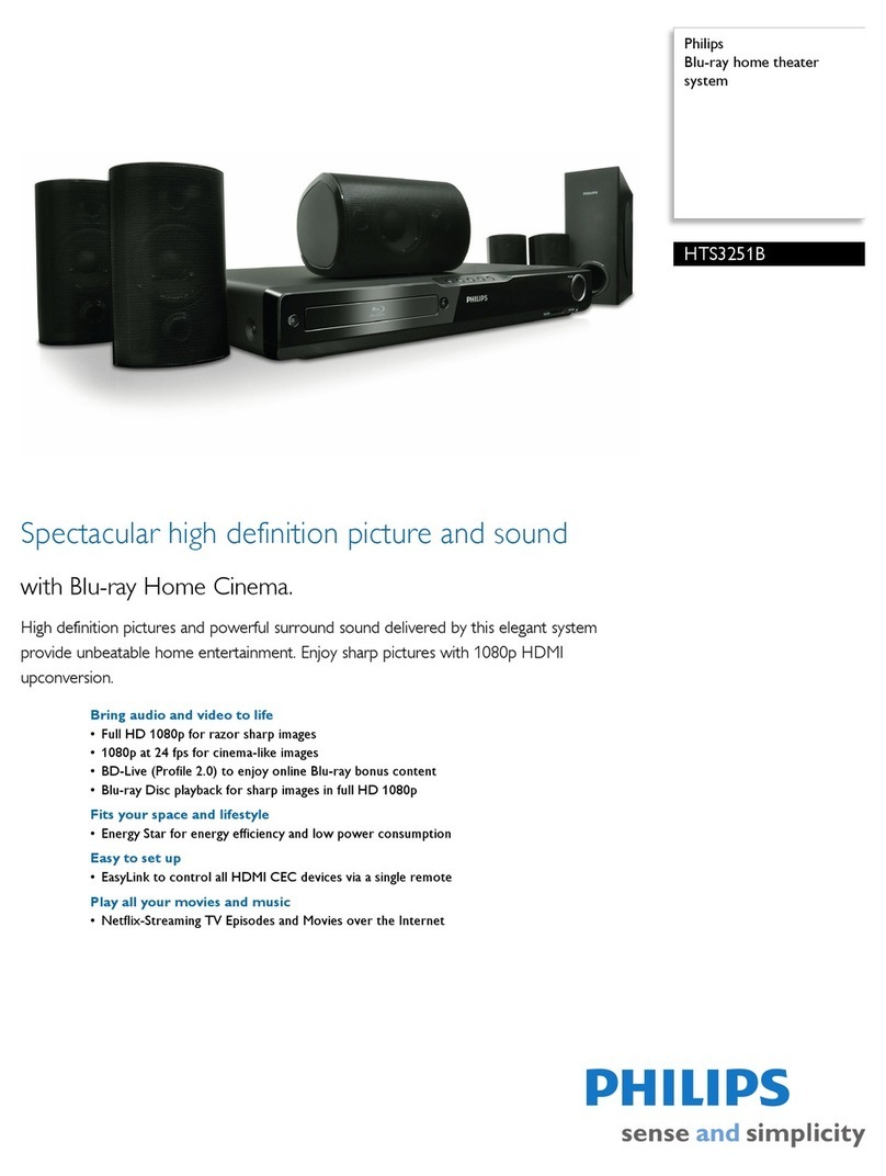 Philips HTS3251B Specifications