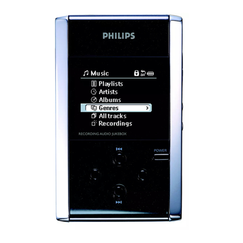 Philips HDD120 User manual Philips HDD120 User manual
