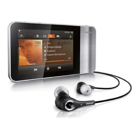 Philips GoGear SA3MUS08S user guide