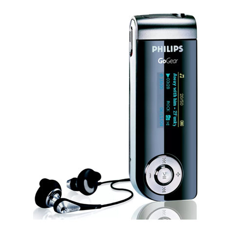Philips GoGear SA178 User manual Philips GoGear SA178 User manual