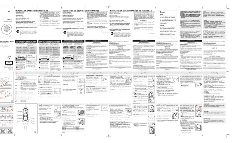 Philips psa[cd ACT500 User manual Philips psa[cd ACT500 User manual