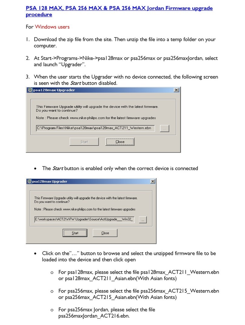 Philips ACT210 Quick start guide Philips ACT210 Quick start guide