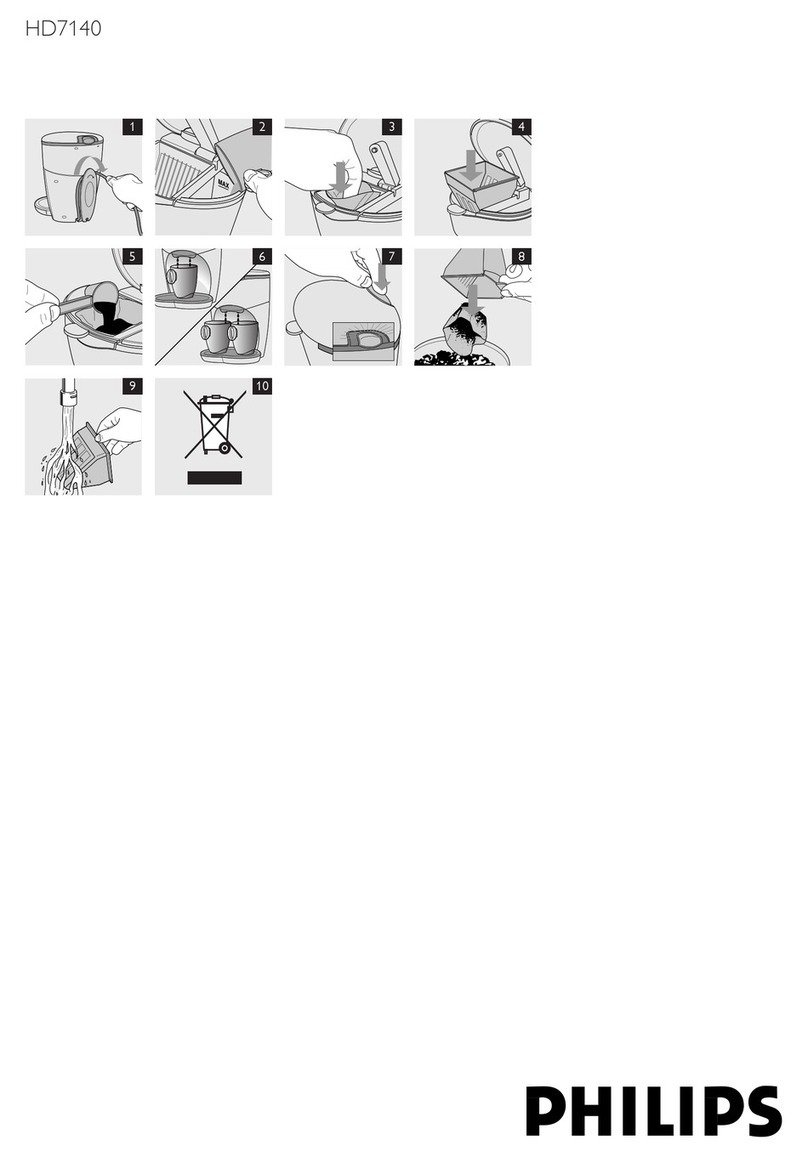 Philips Essence HD7140 User manual