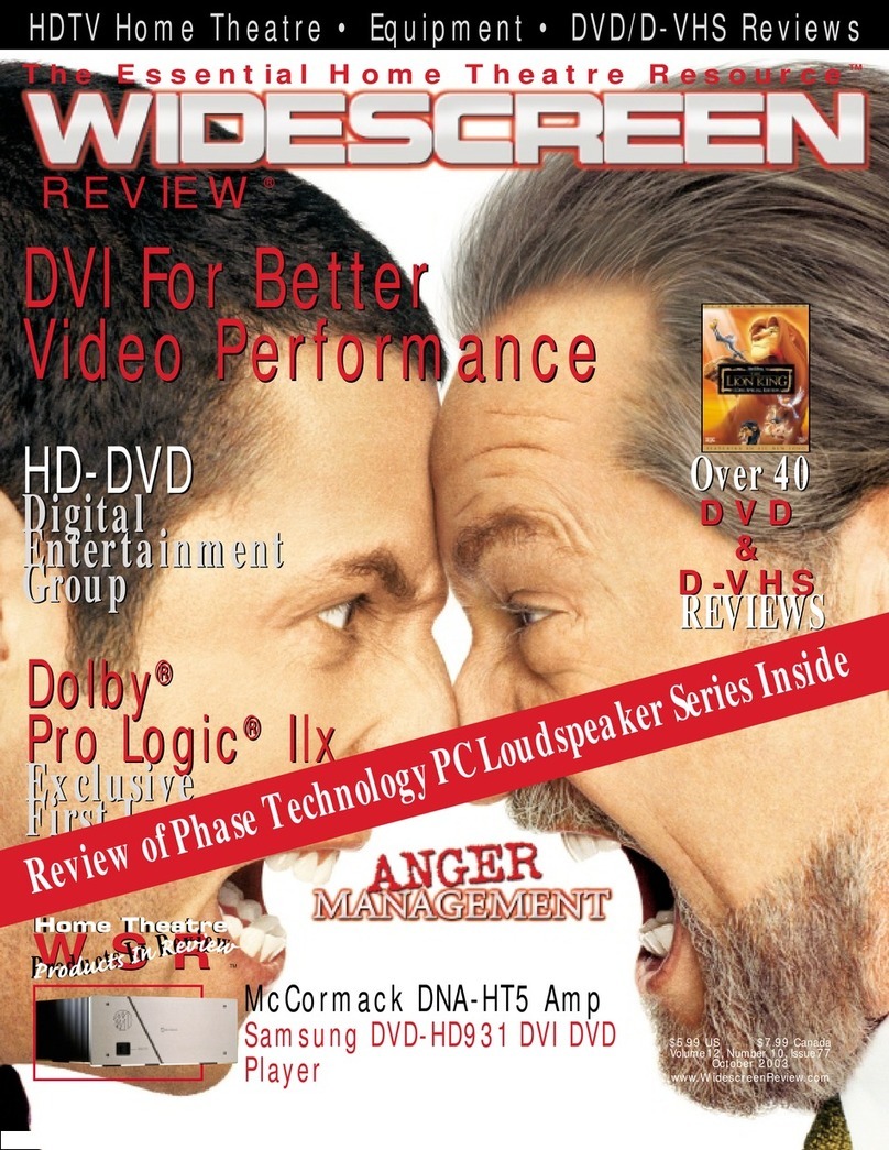 Phase Technologies PC SUB User manual