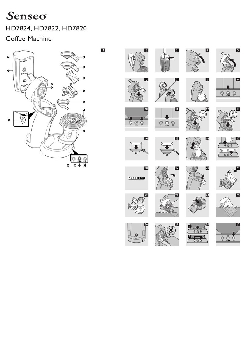 Philips Senseo HD7820 User manual