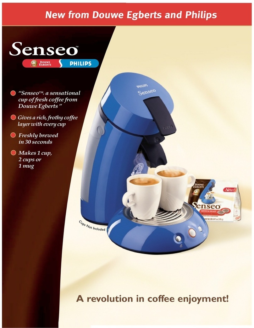 Philips SENSEO HD 7810 User manual