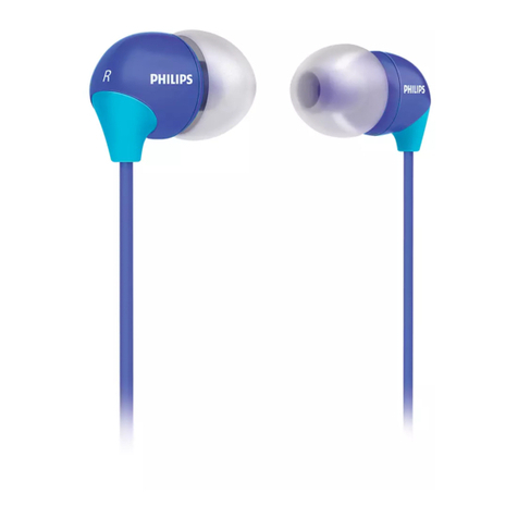 Philips SHE3584 Specifications