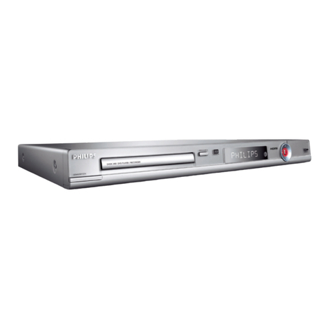Philips DVDR3400 user manual