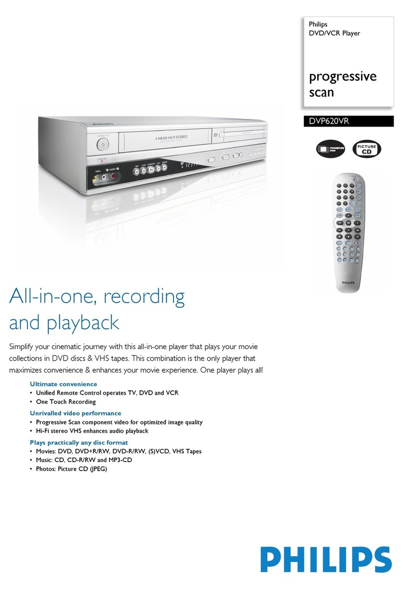 Philips DVP620VR Specifications