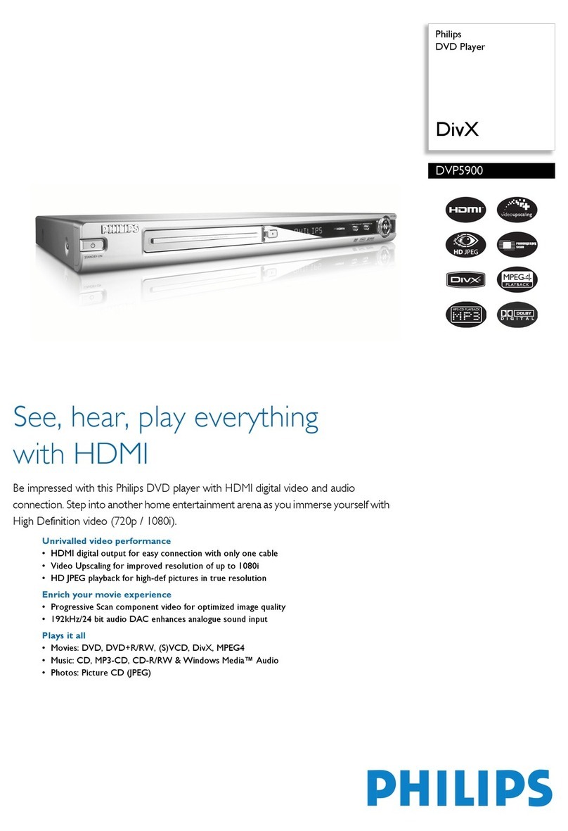 Philips DVP5900 User manual