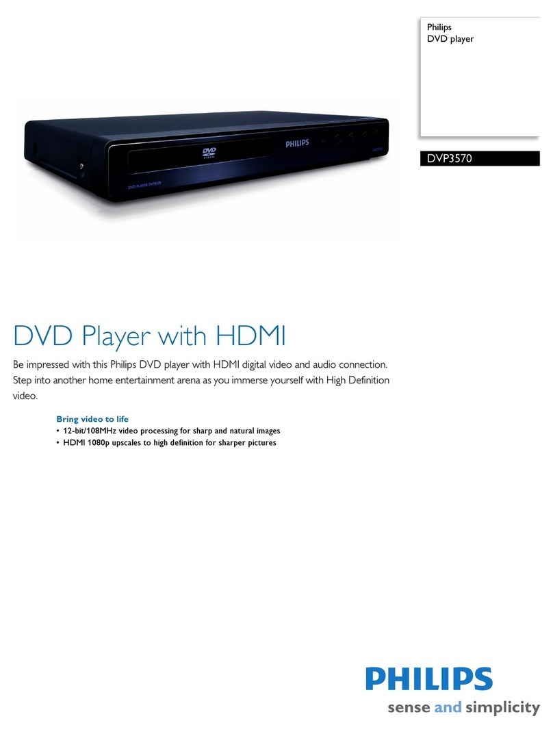 Philips DVP3570 User manual