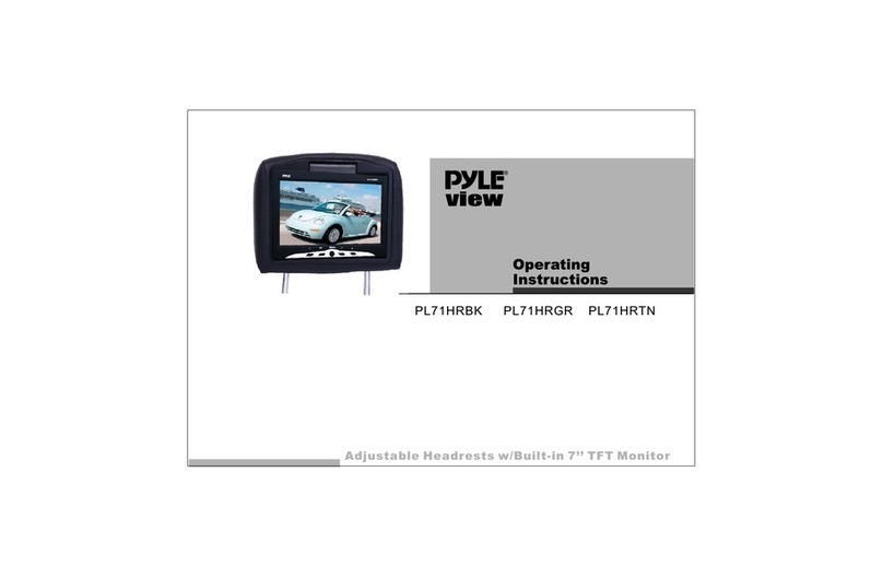 PYLE Audio PL71HR User manual