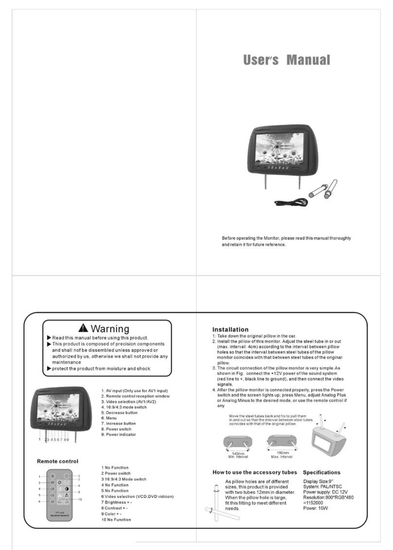 Pyle PL9PHRG User manual