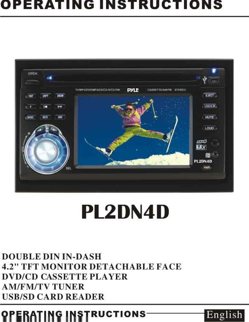 Pyle PL2DN4D User manual