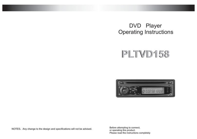 Pyle PLTVD158 User manual