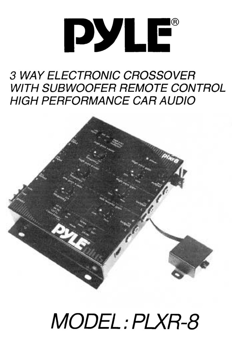 Pyle PLXR8 User manual