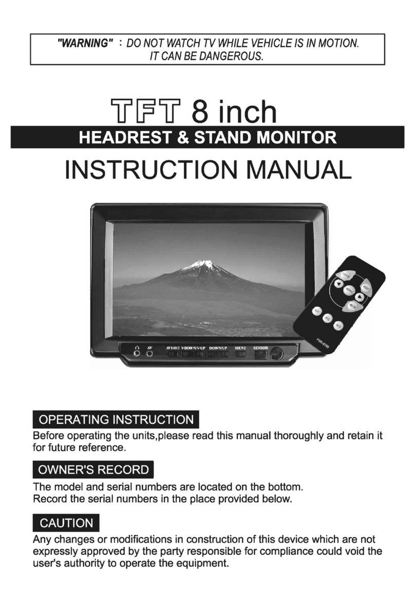 Pyle PLVHR85M User manual