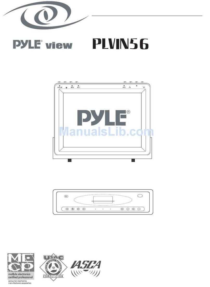 Pyle PLVIN56 User manual