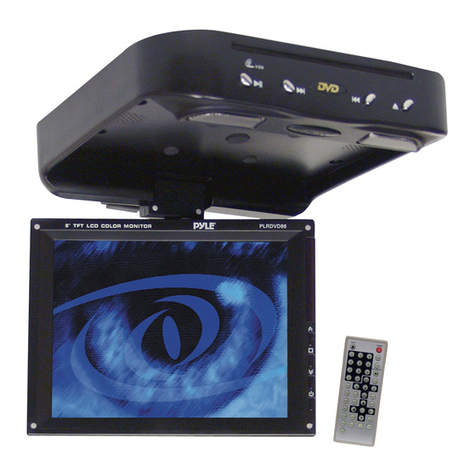 Pyle PLRDVD86 User manual