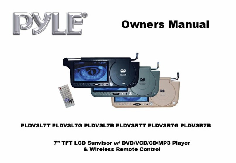 Pyle PLDVSL7 user guide