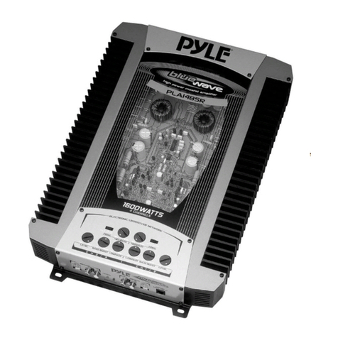 Pyle PLA1485R User manual